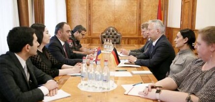 ՀՀ ՆԳ նախարարը և ԳԴՀ դեսպանը քննարկել են միգրացիոն գործընկերության համաձայնագիր կնքելու հնարավորությունը
