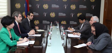 Գրիգոր Մինասյանն ընդունել է Իրանի դեսպանին