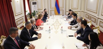 Ալեն Սիմոնյանը ԵԽ պատվիրակության հետ քննարկել է ՀՀ-ում ԵՄ առաքելության տեղակայմանն առնչվող հարցեր