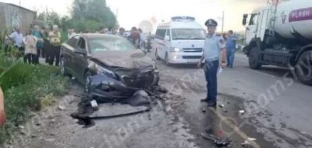 Զոդի կարմրջի հարևանությամբ բախվել են KamAZ-ը, Hyundai Sonata-ն ու Ford Transit-ը․ կա 4 վիրավոր․ shamshyan.com