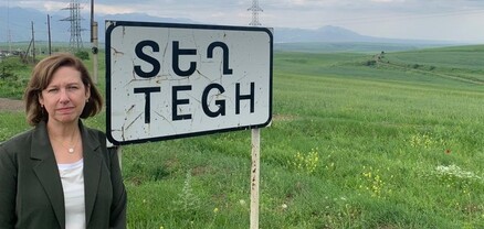 ԱՄՆ դեսպանը Տեղ գյուղում ականատես է եղել սահմանին տիրող լարված իրավիճակին