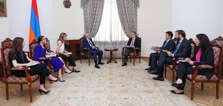 Փոխվարչապետ Մհեր Գրիգորյանն ընդունել է ՎԶԵԲ պատվիրակությանը