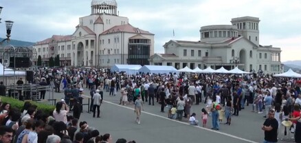 Համաժողովրդական հանրահավաք՝ Արցախում․ օր 2-րդ․ ՈւՂԻՂ