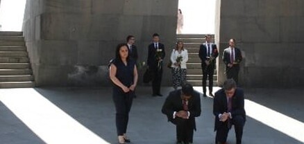 ԱՄՆ պետքարտուղարության պատվիրակությունն այցելել է Հայոց ցեղասպանության հուշահամալիր