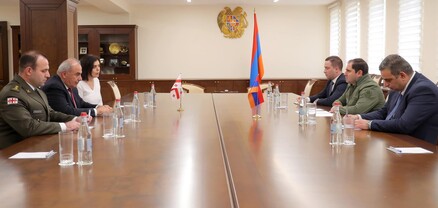 Սուրեն Պապիկյանն ընդունել է Վրաստանի դեսպանին