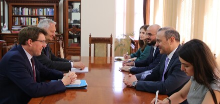 Արմեն Գրիգորյանն ընդունել է Մաթիաս Լյութենբերգին