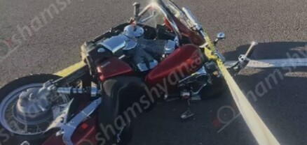Բախվել են Cadillac-ն ու մոտոցիկլը, կան վիրավորներ․ shamshyan.com