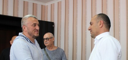 Արկադի Թամազյանը հանդիպել է ճոպանուղիներ կառուցող «Руслет» ընկերության ներկայացուցիչներին