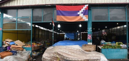 ԱՀ գյուղատնտեսական ապրանքներ վաճառող բնակիչները Ստեփանակերտի շուկայում վաճառասեղանի համար գումար չեն վճարի