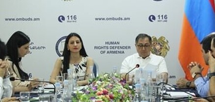 Հանդիպում-քննարկում՝ Անահիտ Մանասյանի և ՄԻԵԴ դատավոր Արմեն Հարությունյանի մասնակցությամբ