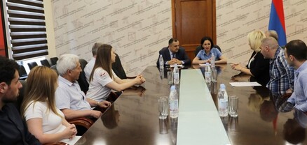 Ժաննա Անդրեասյանն ընդունել է Եվրոպական խաղերի մեդալակիրներին