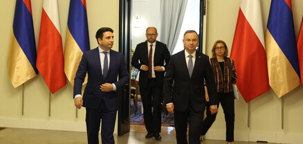 Լեհաստանի նախագահը ընդունել է Ալեն Սիմոնյանի գլխավորած պատվիրակությանը