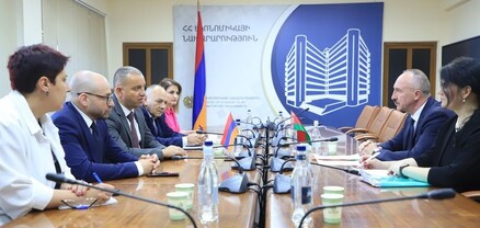Վահան Քերոբյանը և Բելառուսի դեսպանը քննարկել են առևտրատնտեսական համագործակցությանն առնչվող հարցեր