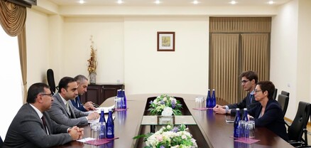 Տիգրան Ավինյանն ընդունել է Հայաստանում Ֆրանսիայի արտակարգ և լիազոր դեսպան Անն Լույոյին