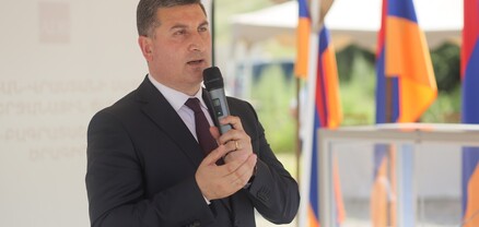 Գնել Սանոսյանը մասնակցել է Թումանյան-Բագրատաշեն սահմանային անցակետ հատվածի բացման արարողությանը