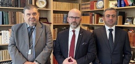 Իշխան Սաղաթելյանը հանդիպել է Եվրոպական խորհրդարանի պատգամավորների հետ