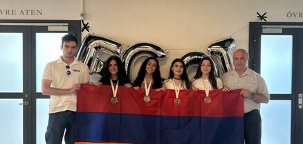 Ինֆորմատիկայի Եվրոպայի աղջիկների 3-րդ օլիմպիադայից ՀՀ բոլոր մասնակիցները վերադարձել են մեդալներով