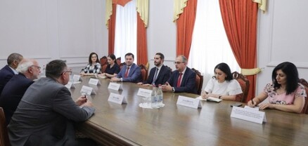 Ռուբեն Ռուբինյանը հանդիպել է ԵԽ բարձրաստիճան պաշտոնյաների հետ