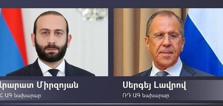 Արարատ Միրզոյանը Սերգեյ Լավրովի հետ քննարկել է հումանիտար աղետը ԼՂ-ում կանխելու հրամայականը