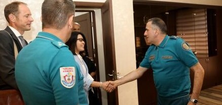 Փրկարար ծառայության տնօրենն ընդունել է Ասիական զարգացման բանկի պատվիրակությանը