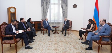 Մհեր Գրիգորյանն ընդունել է ՀՀ-ում Իրանի դեսպանին