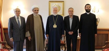 Արամ Ա կաթողիկոսը Լիբանանի խորհրդարանի ներկայացուցիչների հետ քննարկել է Արցախի շրջափակման հարցը