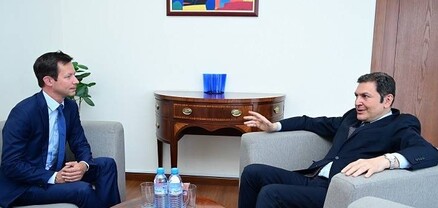ԱԳ նախարարի տեղակալն ընդունել է Եվրախորհրդարանի ֆրանսիացի պատգամավորին