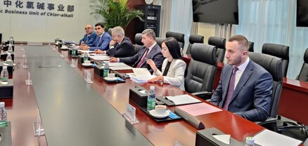 Գնել Սանոսյանը ՉԺՀ-ում հանդիպել է Sinochem Holdings-ի Քլորալկալիների արդյունաբերության գլխավոր տնօրենի հետ