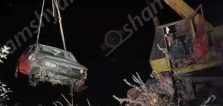 Վարորդը մեքենայով հայտնվել է Մարմարիկ գետում. վերամբարձ կռունկով դուրս են բերել․ shamshyan.com
