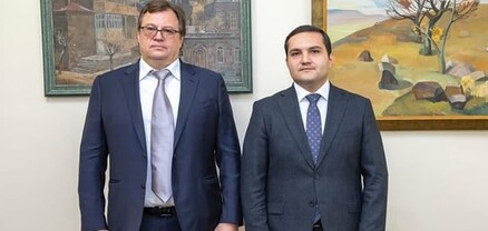 Պոլիտեխնիկի ռեկտորը հյուրընկալել էր Զանգեզուրի պղնձամոլիբդենային կոմբինատի գլխավոր տնօրենին