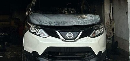 Այնթապ գյուղում Nissan է այրվել
