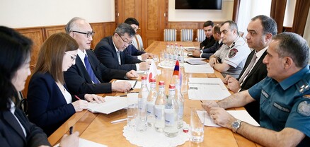 ՆԳ նախարարը ճապոնացի գործընկերների հետ քննարկել է համագործակցության ընդլայնման վերաբերյալ հարցեր