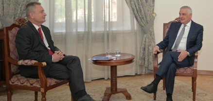 Մհեր Գրիգորյանը Լեհաստանի դեսպանին ներկայացրել է Լեռնային Ղարաբաղում ստեղծված հումանիտար ճգնաժամը