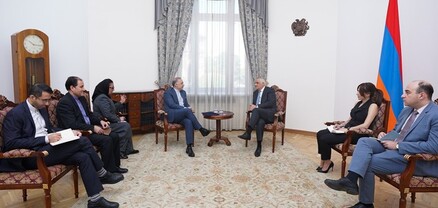 Մհեր Գրիգորյանը ՀՀ-ում Իրանի դեսպանի հետ քննարկել է հայ-իրանական հարաբերությունների առանցքային հարցերը