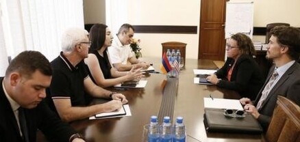 ՆԳ փոխնախարարը Հեդեր Բերգիի հետ քննարկել է քրեական ոստիկանությունում ընթացող բարեփոխումները