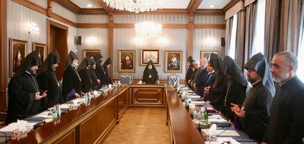 Արման Թաթոյանը Գերագույն հոգևոր խորհրդի ժողովին ներկայացրել է ադրբեջանական սպառնալիքները