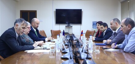 Նախարար Վահան Քերոբյանն ընդունել է ՀՀ-ում ԵՄ դեսպան Անդրեա Վիկտորինին