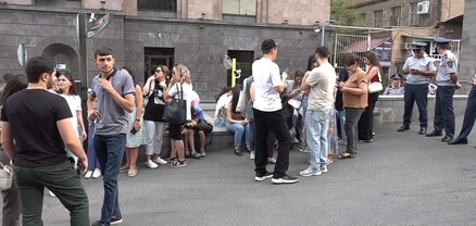 Բողոքի ակցիա ՌԴ դեսպանատան դիմաց․ ՈւՂԻՂ