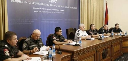 Ոստիկանության պետի գլխավորությամբ տեղի է ունեցել օպերատիվ խորհրդակցություն