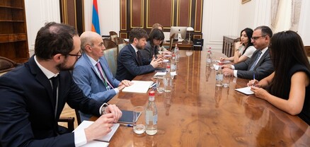 Փոխվարչապետ Տիգրան Խաչատրյանն ընդունել է Ֆրանսիայի նորանշանակ դեսպանին
