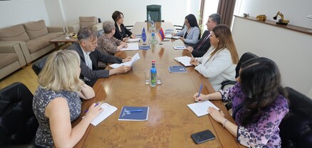 Գնել Սանոսյանը հրաժեշտի հանդիպում է ունեցել դեսպան Անդրեա Վիկտորինի հետ