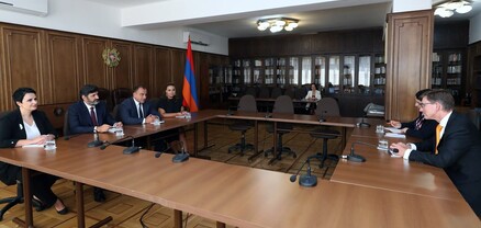 Նիդերլանդների դեսպանը հրաժեշտի հանդիպում է ունեցել Սահմանադրական դատարանի նախագահի հետ