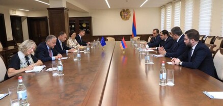Սուրեն Պապիկյանն ընդունել է ԵՄ հատուկ ներկայացուցիչ Տոյվո Կլաարին