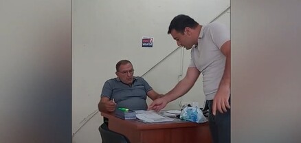 Արթուր Չախոյանը ՔՊ նախընտրական շտաբում քաղաքացիների տվյալներով ցուցակներ է գտել