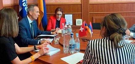«Հայաստան» խմբակցության պատգամավորները Կարմիր Խաչի պատվիրակության ղեկավարի հետ են հանդիպել