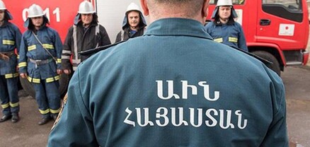 Գյումրի քաղաքի Ղանդիլյան փողոցում տուն է այրվել