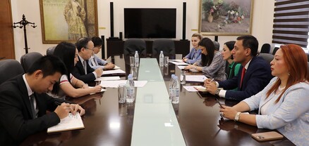 Ժաննա Անդրեասյանն այսօր ընդունել է ՀՀ-ում Չինաստանի արտակարգ և լիազոր դեսպան Ֆան Յոնգին