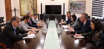 Ժաննա Անդրեասյանը քննարկել է Լեռնային Ղարաբաղից բռնի տեղահանվածների կրթության իրավունքի հարցը