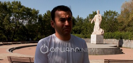 Ճկույթով Սարի թաղի ասֆալտը քանդեցի․ Արթուր Չախոյան 