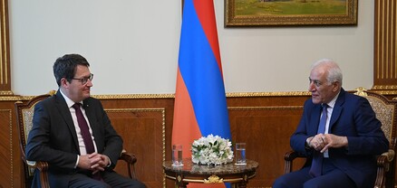 Վահագն Խաչատուրյանը հանդիպել է Միջուկային հետազոտությունների Եվրոպական կազմակերպության ավագ խորհրդականի հետ